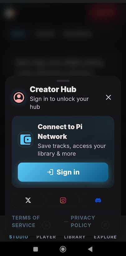 Elektro25 sign in screen screenshot